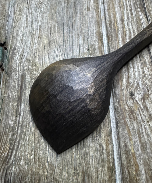 Ebonised Cherry Pot Scraping Spoon OP215