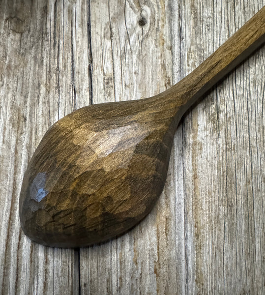 Ebonised Cherry Wood Serving Spoon OP0090