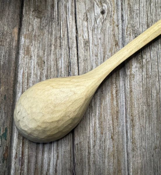Sycamore wood serving spoon OP0088
