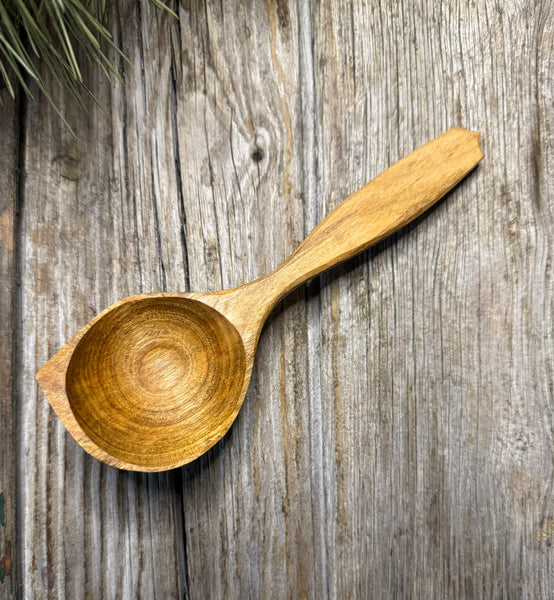 Swedish Style Cherry Wood Eating Spoon OP0084