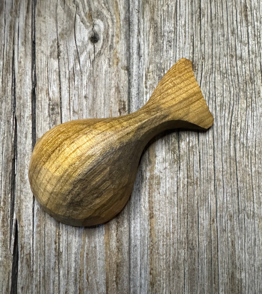 Small Cherry Wood Scoop OP0081