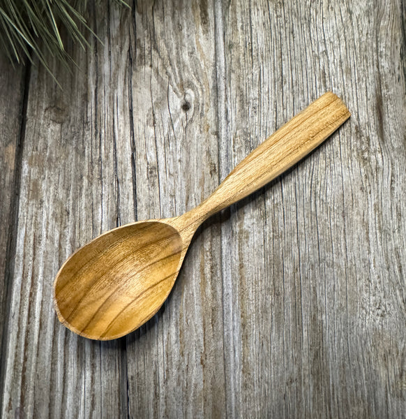 OP0077 Cherry Wood Eating Spoon