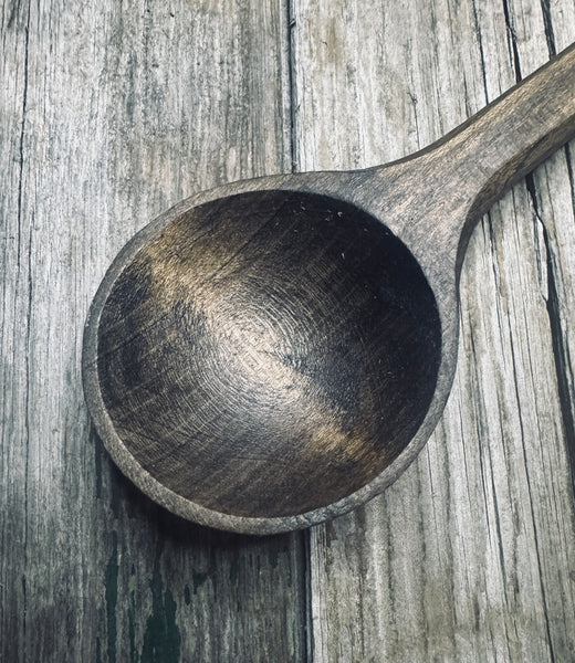 Ebonised Cherry Wood Cooking Spoon OP0096