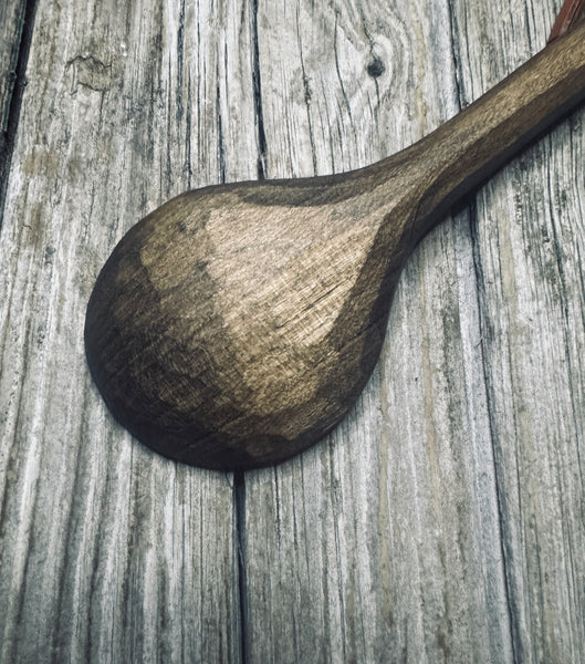 Ebonised Cherry Wood Cooking Spoon OP0096
