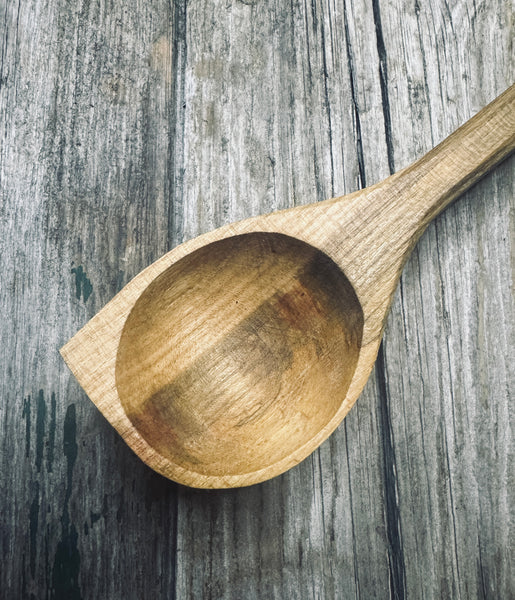 Cherry Wood Pot Scraper Spoon OP0098