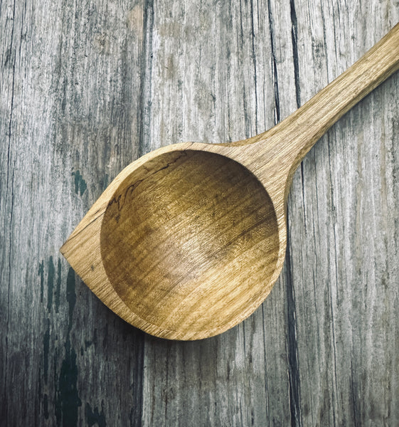 Cherry Wood Pot Scraper Spoon OP0099