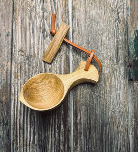OP109 Cherry Wood Backpacker's Canoe Cup