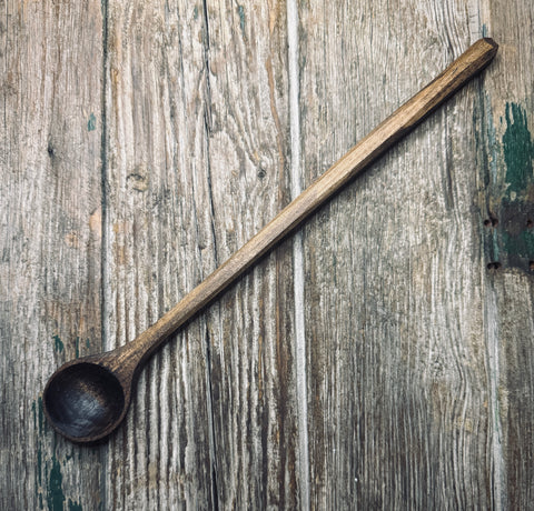 Ebonised Cherry Jar Spoon OP106