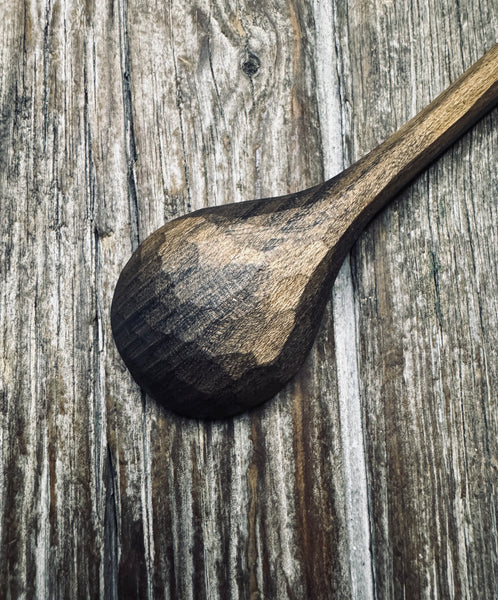 Ebonised Cherry Jar Spoon OP106