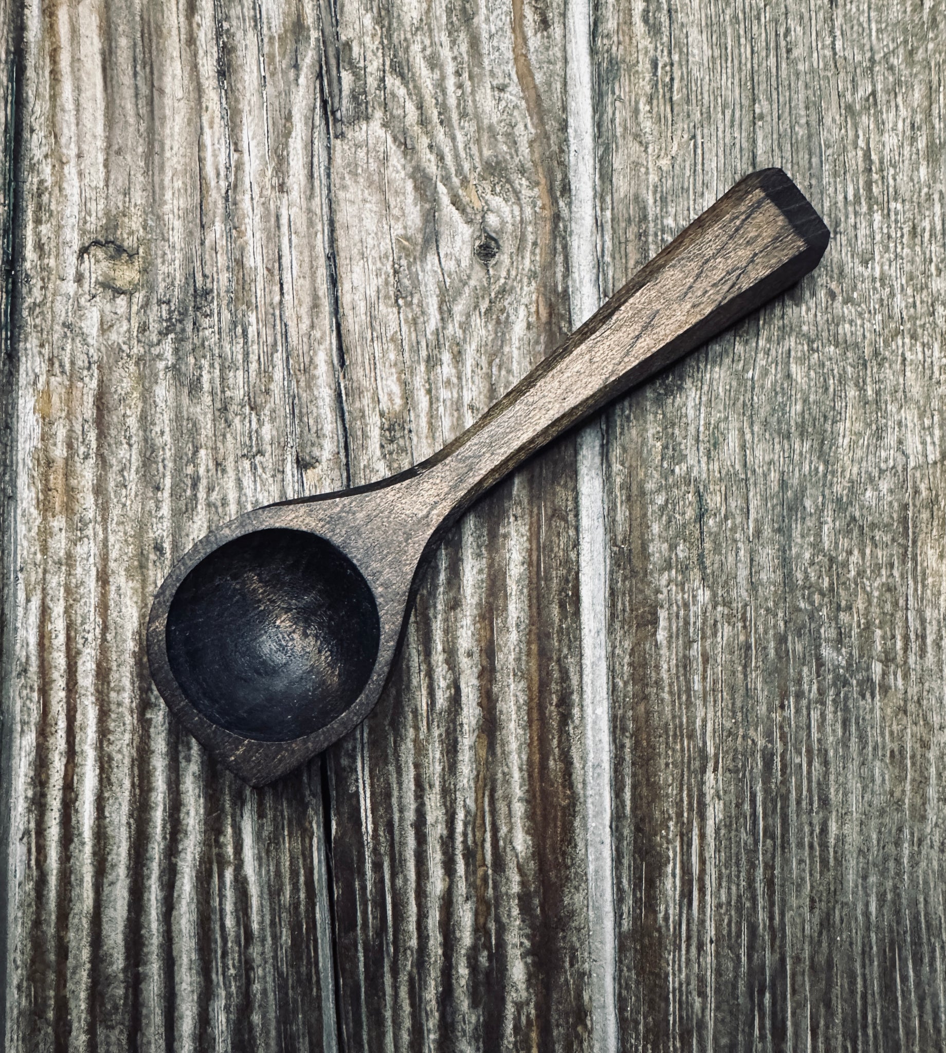 Ebonised Cherry Wood Coffee Scoop OP102