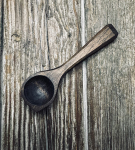 Ebonised Cherry Wood Coffee Scoop OP102