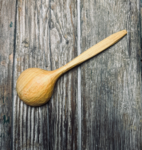 OP101 Cherry Wood Eating Spoon