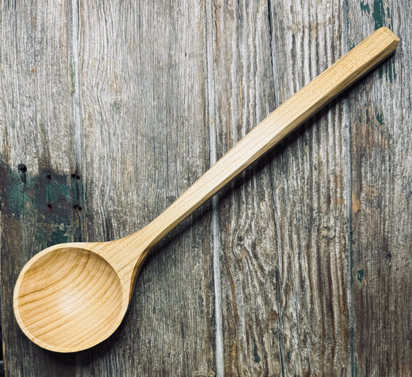 OP206 Large Cherry Wood Ladle
