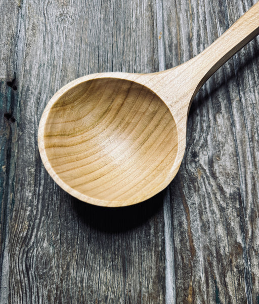OP206 Large Cherry Wood Ladle