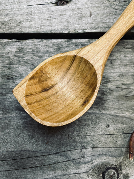 OP0055 Cherry Wood Eating Spoon