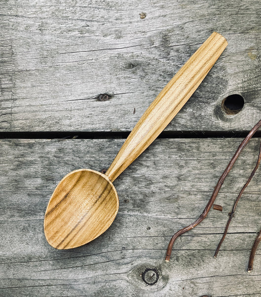 OP0057 Cherry Wood Eating Spoon