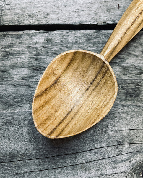 OP0057 Cherry Wood Eating Spoon